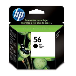 Hp 56 cartouche d'encre noire authentique pour hp officejet 5610 et hp psc 1217/1311/1355 (c6656ae)