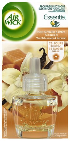 Recharge Diffuseur fleur de vanille et délice caramel AIR WICK