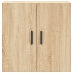 vidaXL Armoire murale chêne sonoma 60x31x60 cm bois d'ingénierie