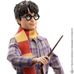 Harry potter - coffret collector quai 9 3/4  avec poupée et chouette hedwige  bagages et accessoires - poupée mannequin - des 6 ans