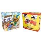 ASMODEE - Pack Tic Tac Boum + Fais ta valise - Jeu de société