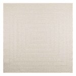 vidaXL Tapis ZIZUR crème 200x200 cm aspect de jute intérieur extérieur