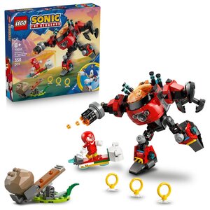LEGO Sonic the Hedgehog 77005 - Knuckles contre l'Egg Crusher de Dr. Eggman.