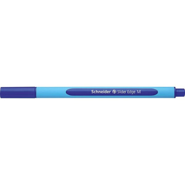Stylo à bille Slider Edge Pointe Moyenne bleu SCHNEIDER