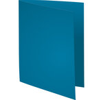 Paquet de 100 chemises Forever® 170 100 recyclé - 24x32cm - Bleu vif EXACOMPTA