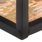 vidaXL Étagères murales 2 Pièces 80 cm Bois de récupération massif