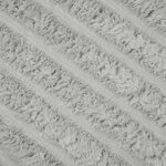 vidaXL Couvertures à jeter 6 Pièces Gris 270 x 240 cm Toison