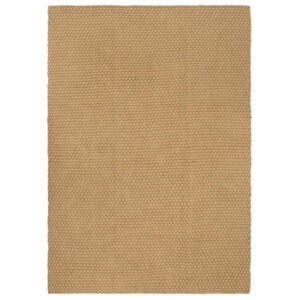 vidaXL Tapis rectangulaire Naturel 160x230 cm Jute