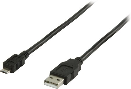 Cable Valueline USB 2.0 vers micro USB B 0.5m