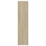 vidaXL Armoire à chaussures chêne sonoma 60x21x87 5 cm bois ingénierie