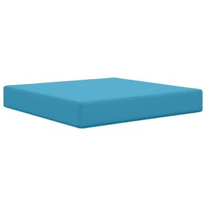 vidaXL Coussin de canapé d'extérieur Bleu royal 60 x 60 x 8 cm