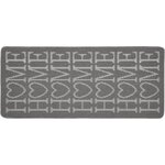 Tapis ultra-résistant lavable home 150 x 67 cm