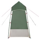 vidaXL Tente de toilette vert imperméable