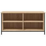 vidaXL Meuble TV Chêne sonoma 100x40x50 cm Bois d'ingénierie