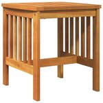 vidaXL Table d'appoint Marron Bois d'acacia massif
