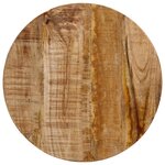 vidaXL Table basse 35x35x45 cm bois de manguier solide et fer