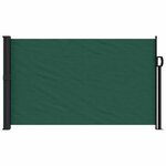 vidaXL Auvent latéral rétractable vert foncé 120x600 cm
