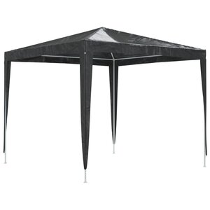 vidaXL Tente de réception professionnelle 2 5x2 5 m Anthracite 90 g/m²