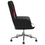 Vidaxl chaise de relaxation patchwork tissu
