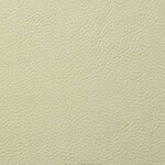 vidaXL Fauteuil inclinable crème cuir véritable