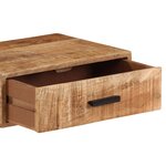 vidaXL Table de chevet murale 40x30x13 5 cm bois de manguier massif