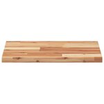 vidaXL Dessus de table carré 40x40x2 cm bois massif d'acacia