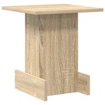 vidaXL Table d'appoint Chêne Sonoma 35 5 x 35 x 40 cm