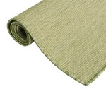 vidaXL Tapis à tissage plat d'extérieur 160x230 cm Vert