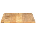 vidaXL Dessus de table 110x80x3 8cm rectangulaire bois massif manguier