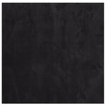 vidaXL Tapis HUARTE à poils courts doux et lavable noir 160x160 cm