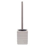 RIDDER Brosse de toilette avec support Brique Blanc