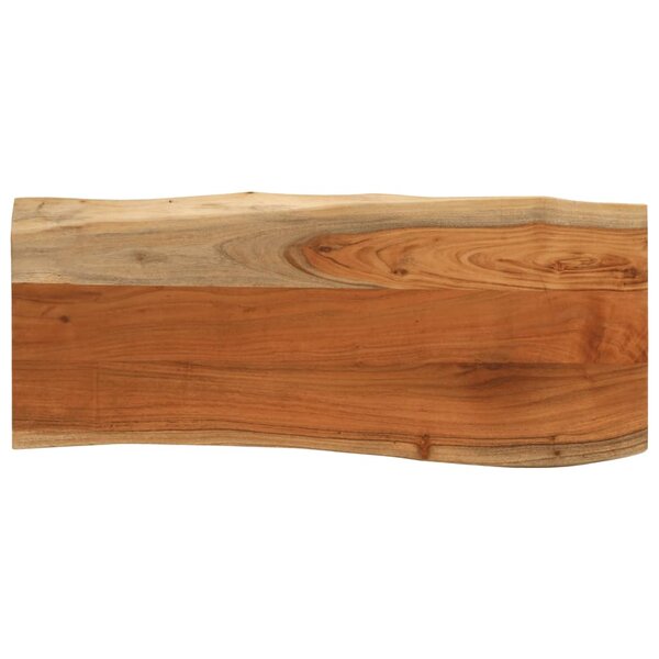 vidaXL Dessus de table 100x40x3 8 cm rectangulaire bois massif acacia