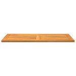 vidaXL Plateau de table Marron 100 x 50 x 2 cm Bois d'acacia massif
