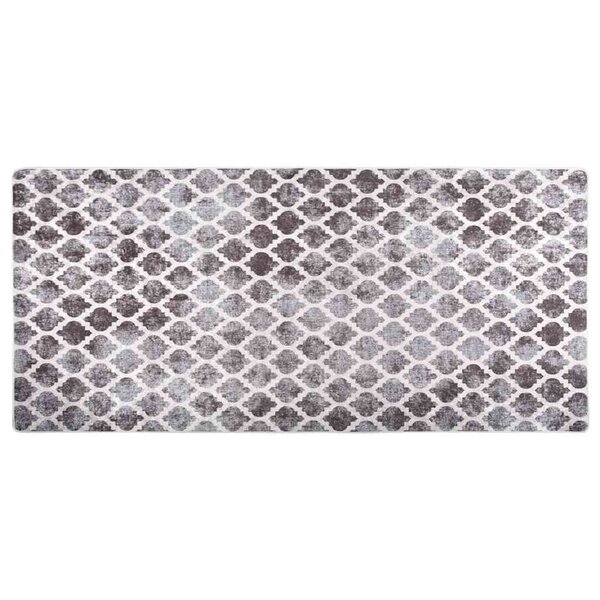 vidaXL Tapis lavable antidérapant 80x300 cm Multicolore