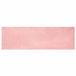 vidaXL Tapis en Fourrure Synthétique de Lapin Olite Rose 80 x 250 cm