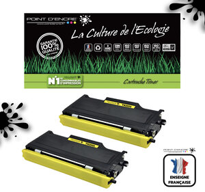 TN2000 - 2 X NOIR - Grande capacité