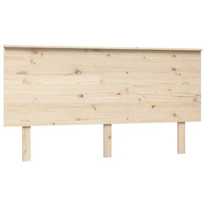 vidaXL Tête de lit 154x6x82 5 cm Bois massif de pin
