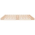 vidaXL Cadre de lit 180x200 cm Bois de pin massif Super King