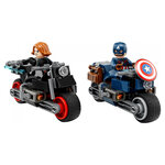 76260  Marvel - Les motos de black widow et de captain america