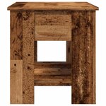 vidaXL Table basse vieux bois 101x49x52 cm bois d'ingénierie