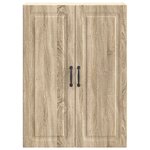 vidaXL Armoire Murale 66 x 34 5 x 90 cm Bois d'ingénierie Chêne Sonoma
