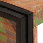 vidaXL Étagère à vin Marron 100 x 45 x 33 cm Bois récupéré massif