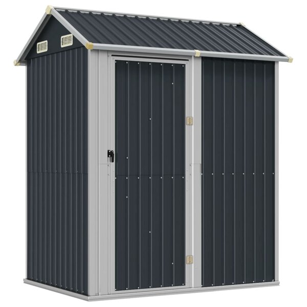 vidaXL Abri de jardin Anthracite 192 x 152 5 x 237 cm Acier galvanisé
