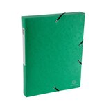 Boite De Classement Exabox Dos 40mm Carte Lustrée Scotten - A4 - Couleurs Assorties - X 10 - Exacompta