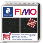 Pâte Fimo Cuir 57 g Leather Effect Noir 8010.909