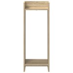 vidaXL Support de Plante 2 pièces Chêne Sonoma 30 x 30 x 80 cm