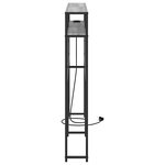 vidaXL Tête de lit de rangement Sonoma gris 135 cm Bois d'ingénierie
