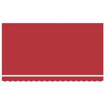 vidaXL Toile de rechange pour store banne Rouge 400 x 200 cm Toile