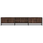 vidaXL Meuble TV chêne marron 210x35x41 cm bois d'ingénierie