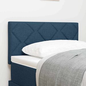 vidaXL Tête de lit Bleu 180 cm tissu